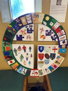 Liturgical calendar created by godly play class