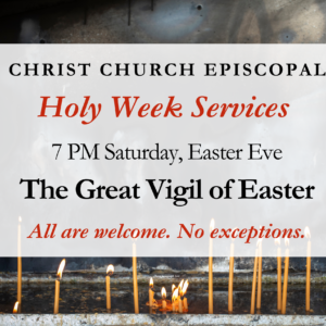 The Great Vigil of Easter